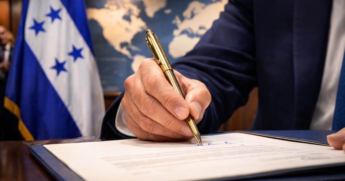 Honduras refuerza su apuesta por la inversión con la firma del CIADI en Washington