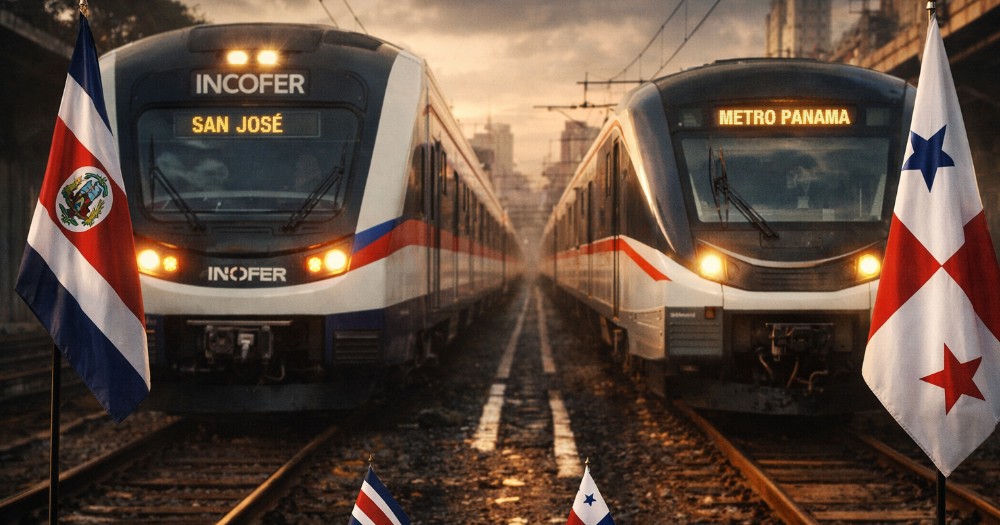 Costa Rica y Panamá firman acuerdo para interconectar sistemas de trenes