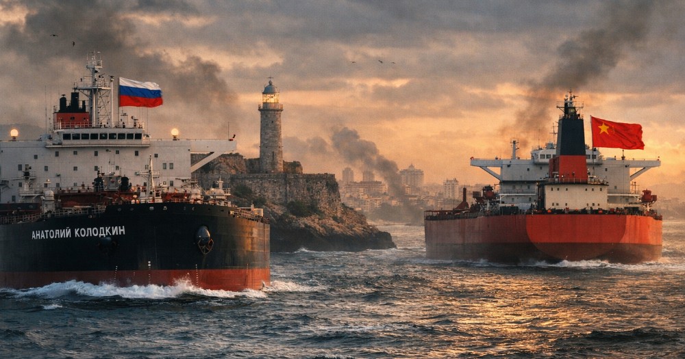Buques con petróleo de Rusia y Asia rumbo a Cuba elevan la tensión energética en el Caribe