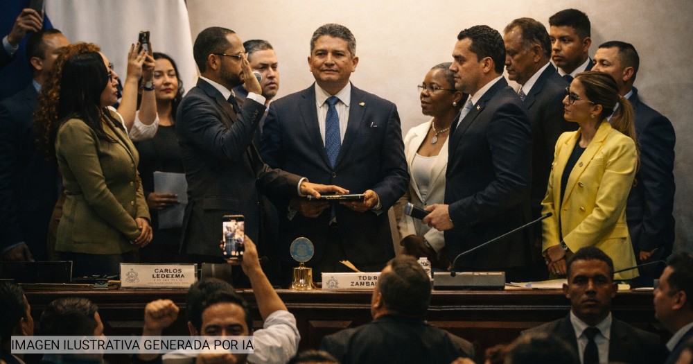 Pablo Reyes asume como nuevo fiscal general de Honduras con una promesa de lucha implacable contra la corrupción