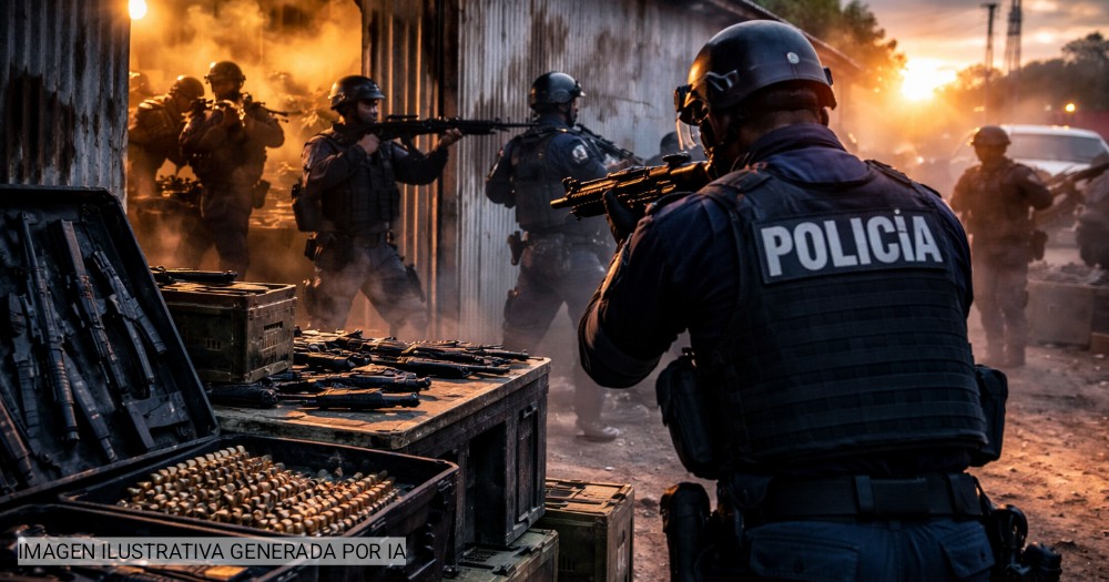 Golpe al tráfico ilegal de armas en Honduras: autoridades intensifican operativos contra redes criminales