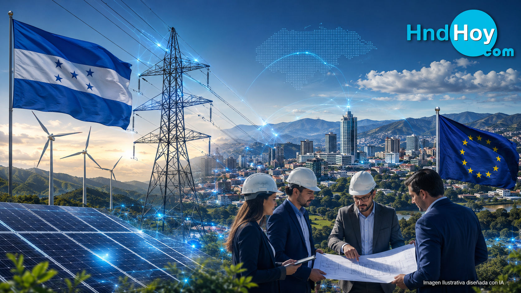 Honduras mira a Europa para modernizar su energía: oportunidad para bajar costos, atraer inversión y ordenar la ENEE