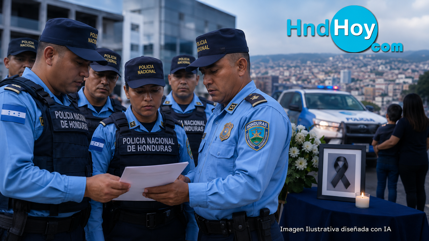 Policías de escala básica piden mejoras salariales y apoyo a familias de agentes caídos