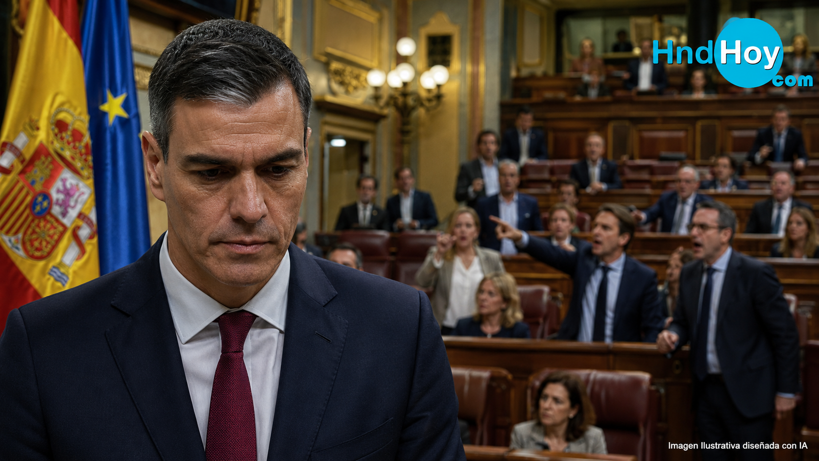 Congreso de España pide a Pedro Sánchez renunciar o someterse a cuestión de confianza
