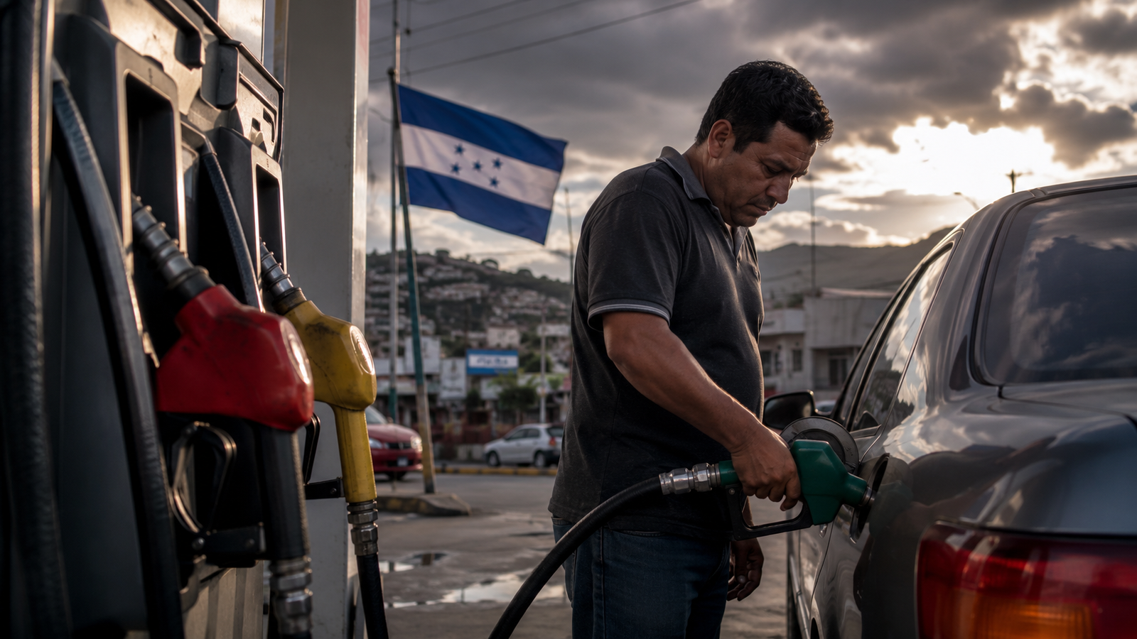Fuerte alza de combustibles amenaza con elevar el costo de vida en Honduras desde el lunes