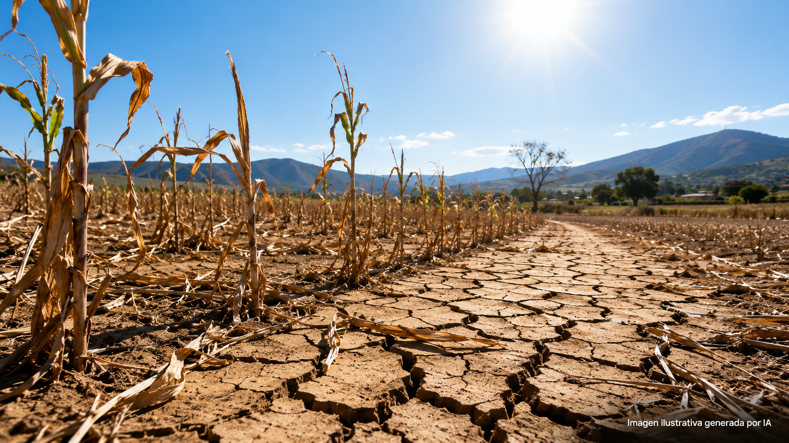 El Niño seca el Corredor Seco: 75 municipios entran en alerta por falta de lluvias
