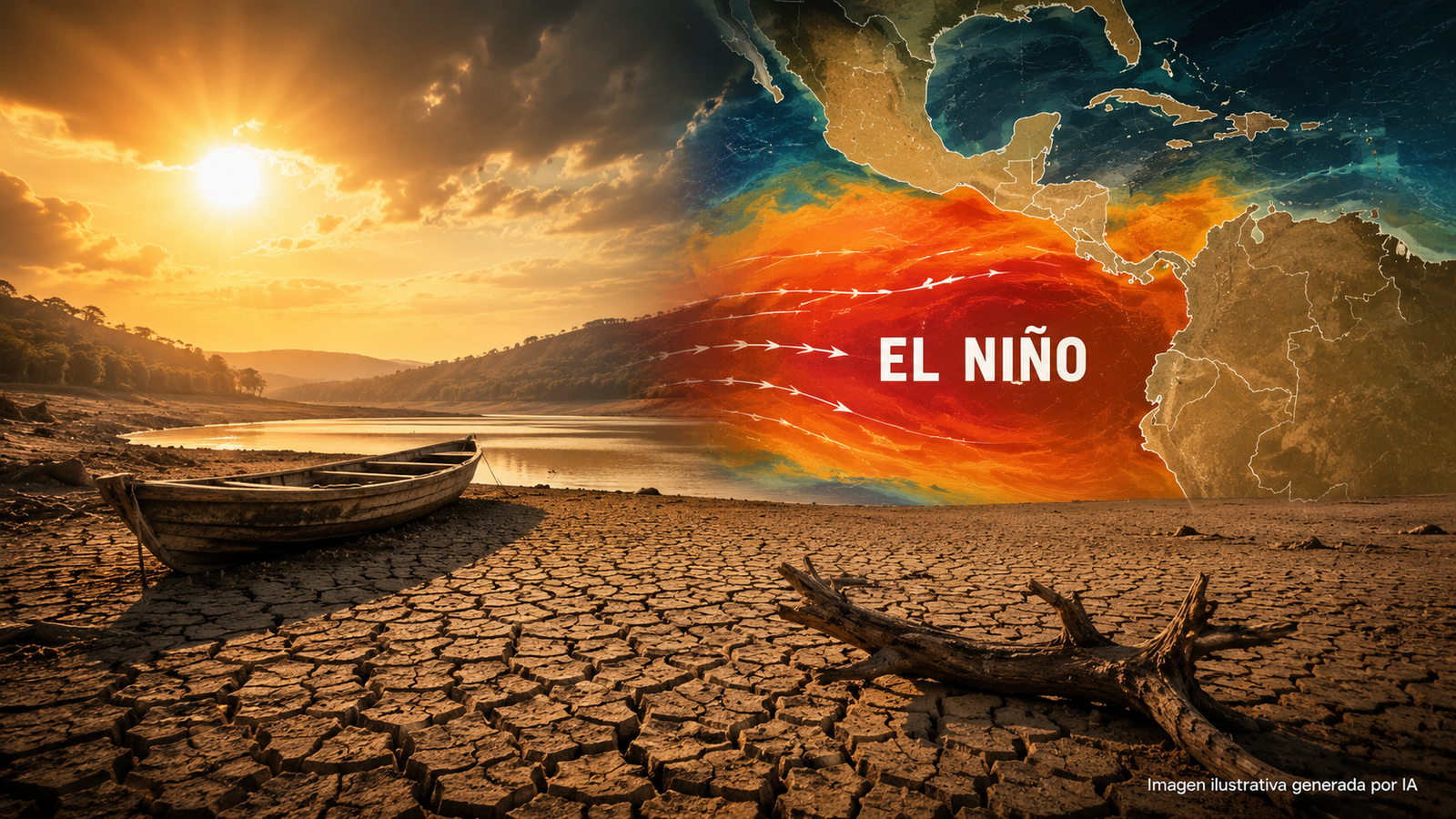 El Niño se fortalece y amenaza a Honduras con más calor, menos lluvias y presión sobre los alimentos