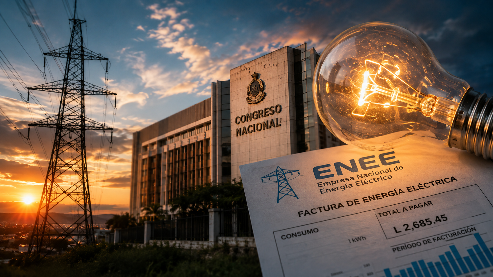 Reforma energética entra en semana decisiva: Congreso espera propuesta liberal para definir el futuro de la ENEE