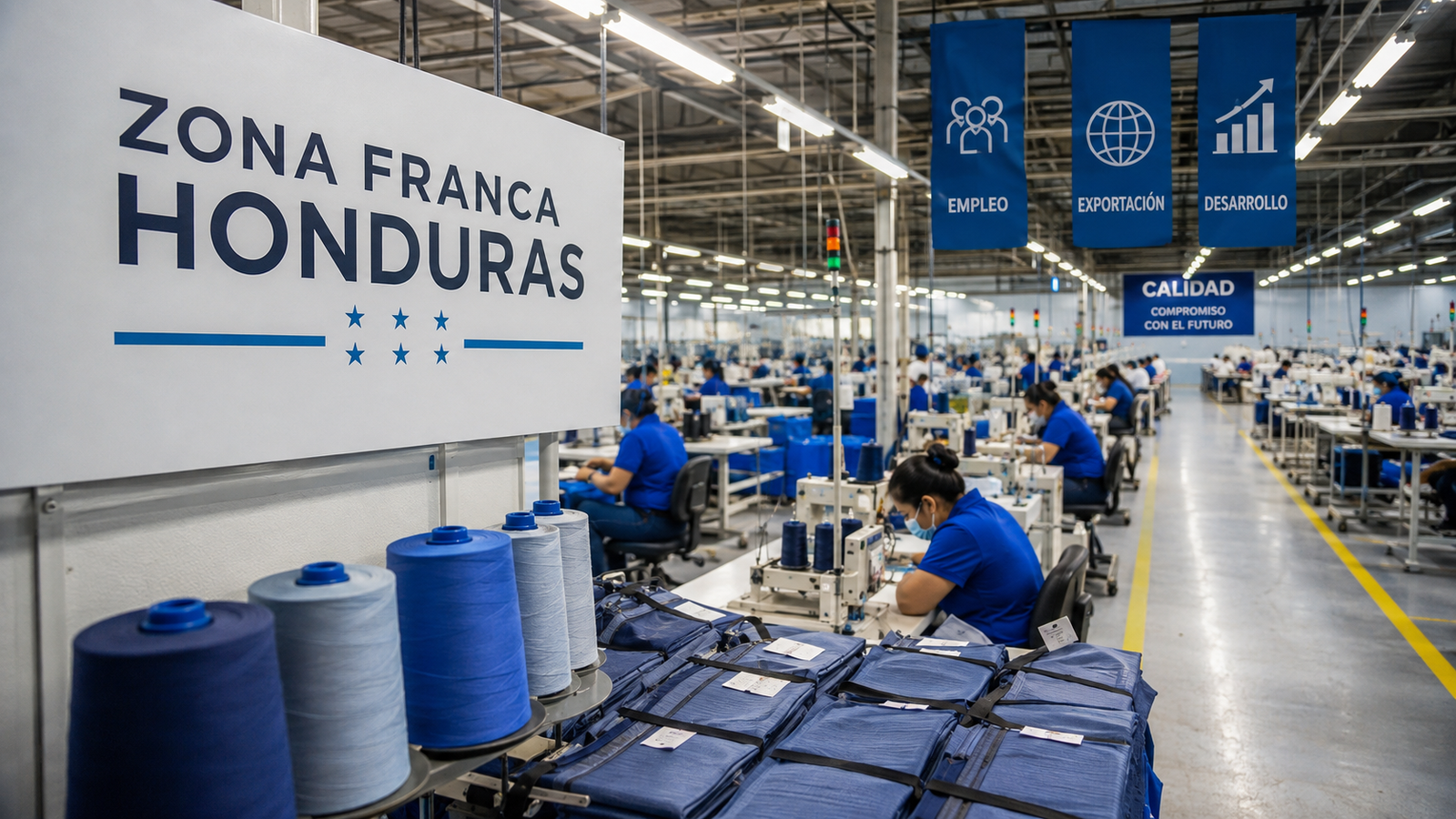 Honduras se consolida como potencia regional en zonas francas: ocupa el segundo lugar en América Latina