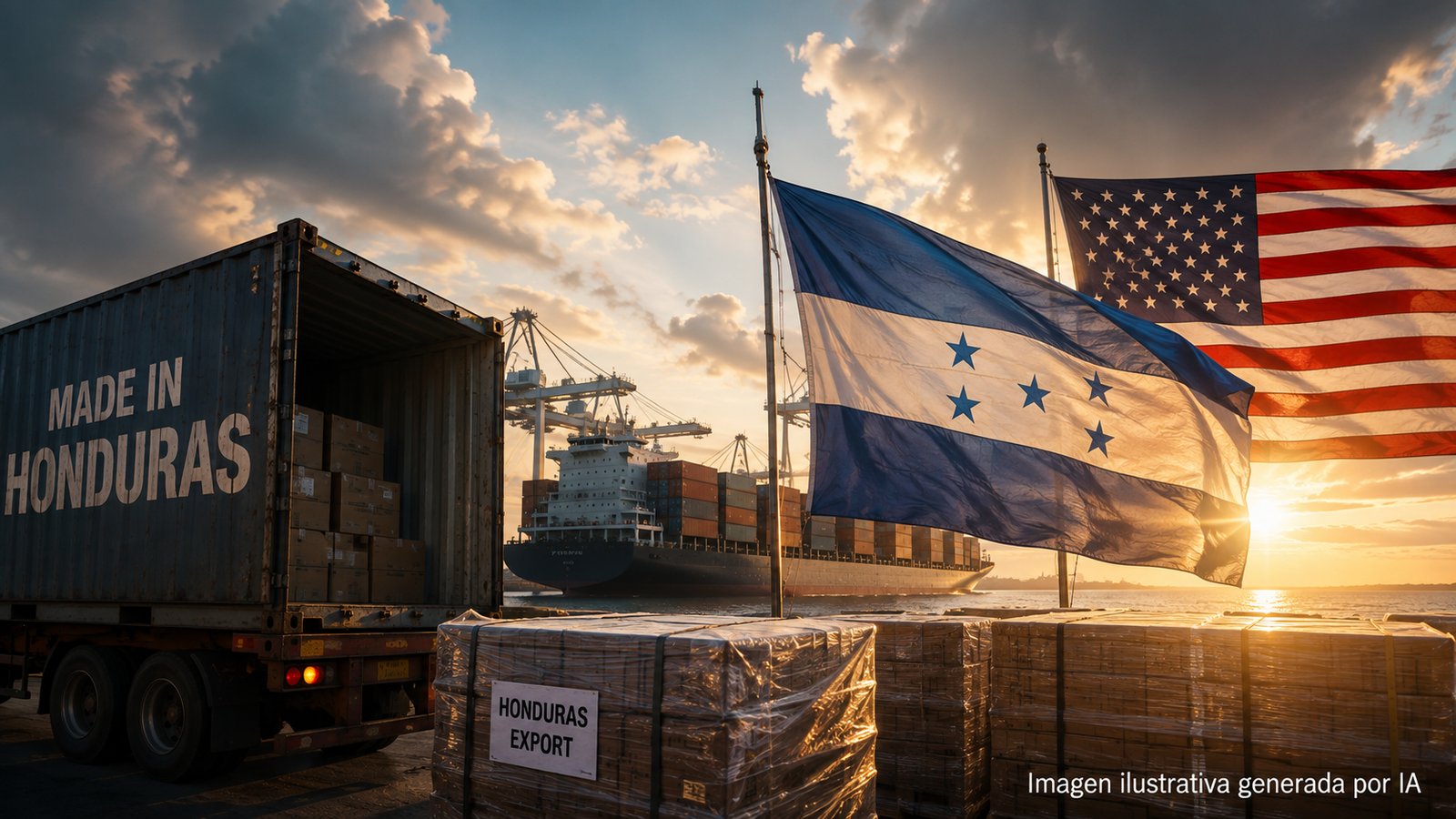 Honduras queda bajo arancel del 10% en EE.UU.: exportaciones enfrentan nueva presión